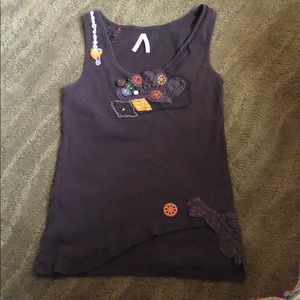 Sparkle and Fade Tank Top